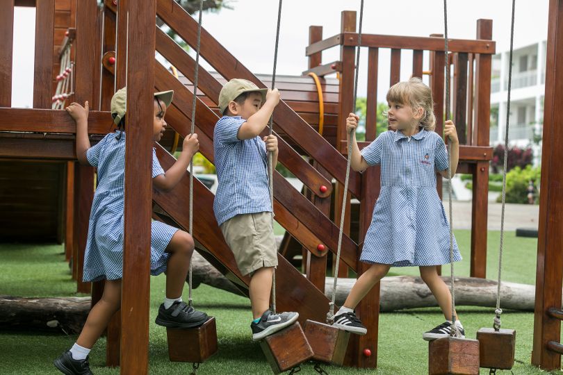 MIS Children at Playground